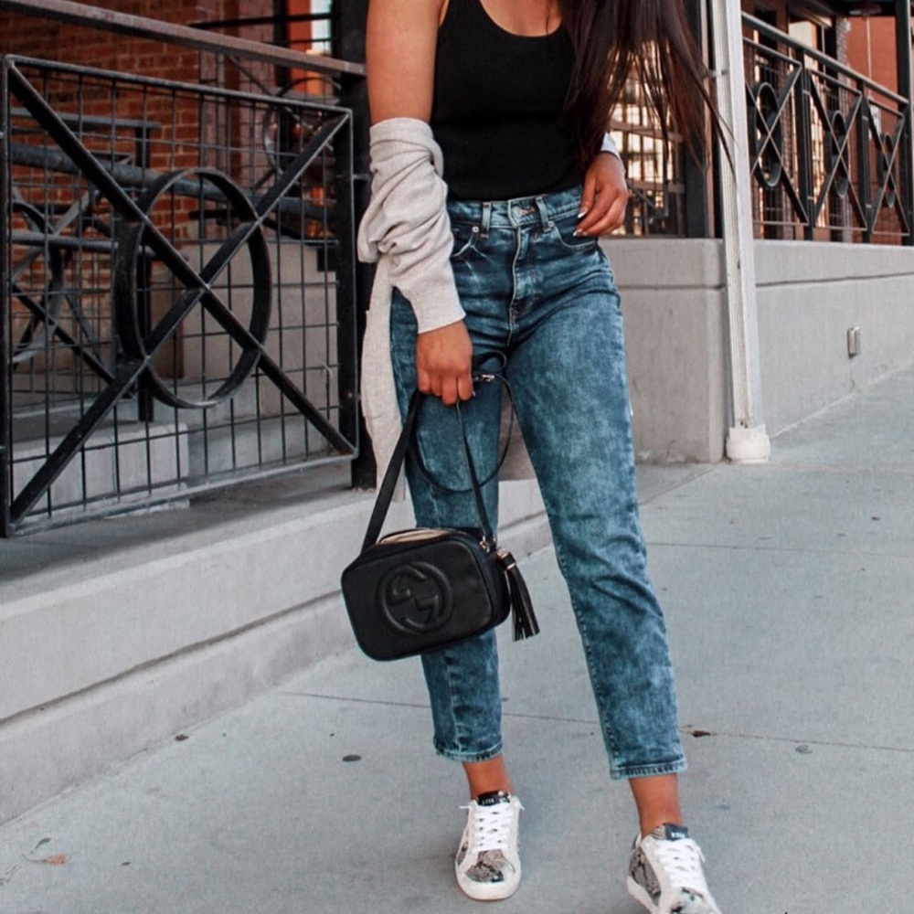 Express Medium Blue Denim Jeans